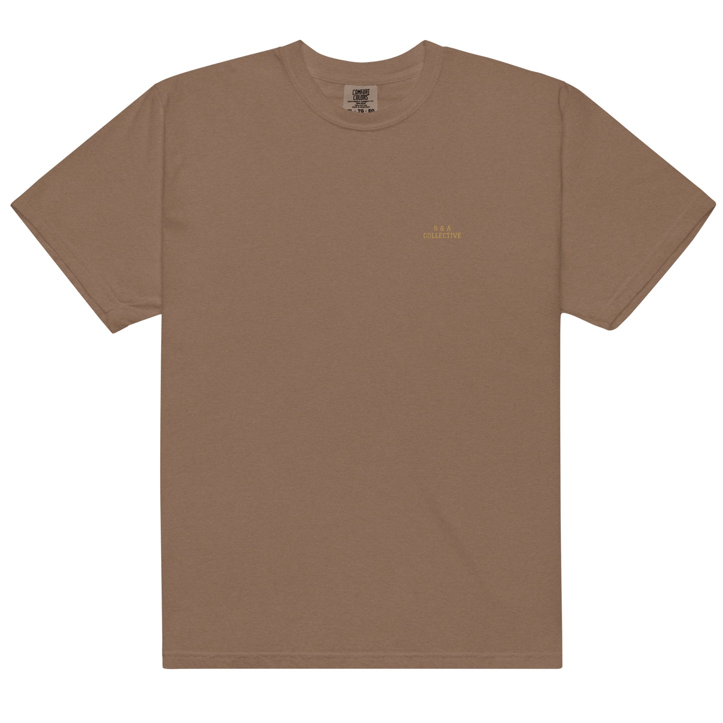 Unisex garment-dyed heavyweight t-shirt-S&A Collective