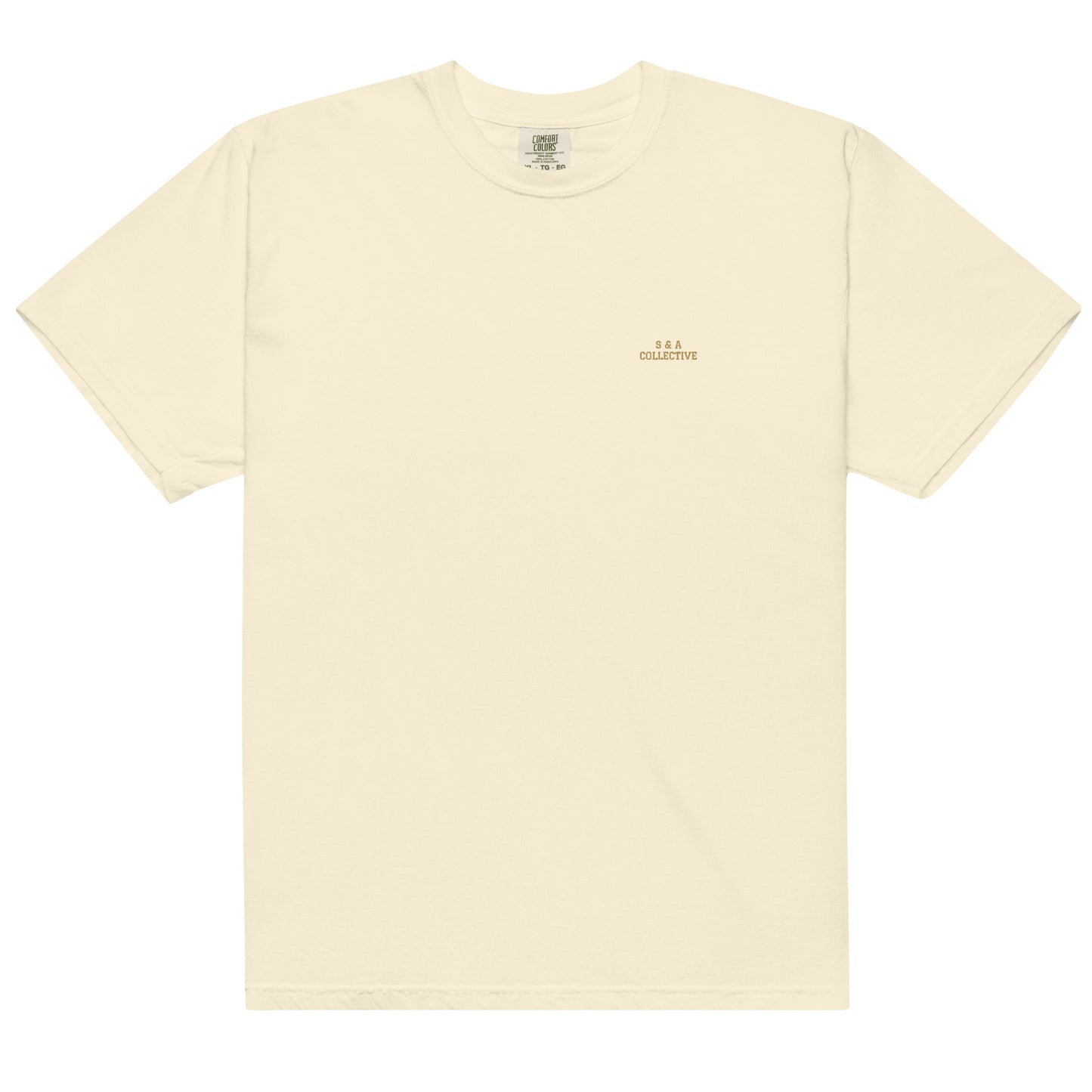 Unisex garment-dyed heavyweight t-shirt-S&A Collective