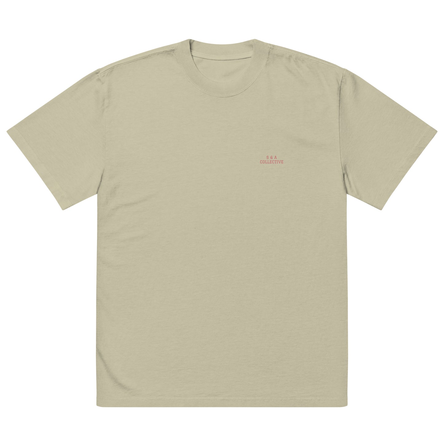 Oversized faded t-shirt-S&A Collective